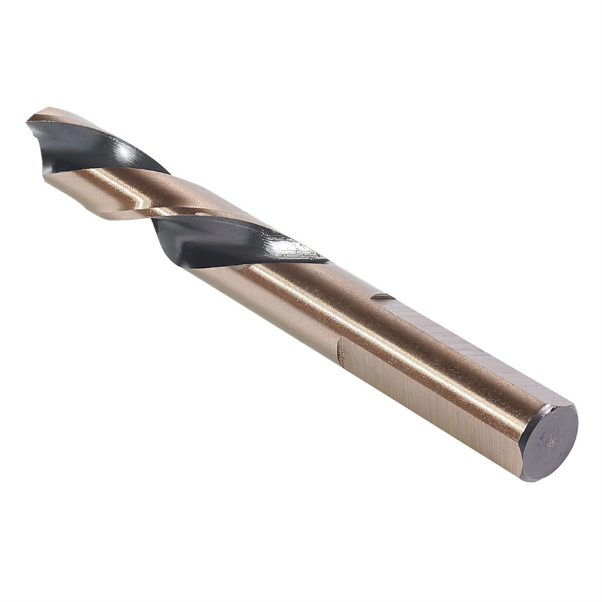 KnKut Short Stubby Left Hand Drill Bit — 1/4in., 135-Degree Split Point, Model# KNKKK7-1-4-LH